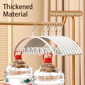 Non-slip wave-shaped hangers for camisoles and underwear storage