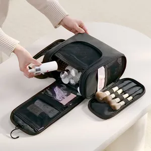Wasserdichte Kulturtasche zum Aufhängen mit großem Fassungsvermögen für Reisen und Kosmetik