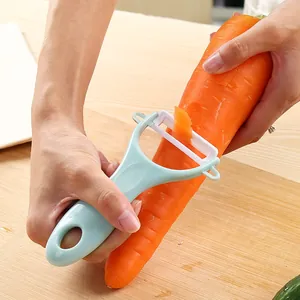 Multifunctionele ergonomische keramische dunschiller voor aardappelen en wortelen keuken hulp