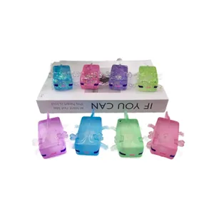 Lot de jouets anti-stress axolotl pixelisés colorés aux finitions pailletées et mates