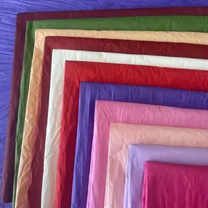 Kleurrijke premium crêpepapier set voor DIY bloemen maken en bruiloft decoraties