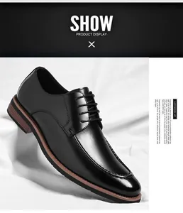 Primer plano de las costuras y la textura de los clásicos zapatos derby de cuero negro