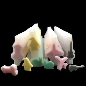 Verschieden geformte Silikon-Röhrenformen für handgemachte Seife und Mousse-Kuchen