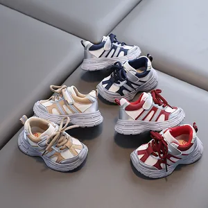 Toddler Baby Sneakers Breathable Mesh Soft Sole Non Slip Hook And Loop Kids Casual Shoes For Spring Autumn Girls Boys
