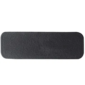 Elegant black textured ceramic sushi plate for high-end restaurant serving and plating
