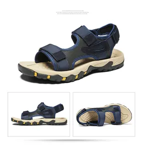 Outdoor-Wandersandalen für Herren mit verstellbarem Klettverschluss und rutschfester Sohle