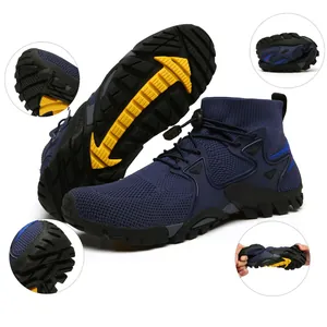 Scarpe da trekking outdoor anfibie con rete traspirante e suola flessibile antiscivolo
