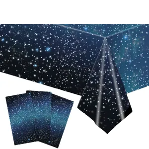 Tovaglia usa e getta galassia stellata per decorazioni festa compleanno spazio