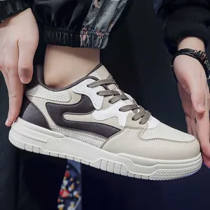 Zapatillas deportivas transpirables de malla para hombre, tallas grandes 48-50, casual
