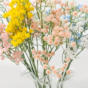 Mehrfarbiger künstlicher Schleierkraut-Blumenstrauß für die stilvolle Heimdekoration