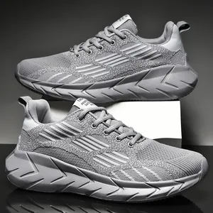 Scarpe da Corsa da Uomo in Mesh di Grandi Dimensioni Traspiranti Leggere Sneakers Sportive Scarpe da Passeggio Casual Per Estate Autunno Moda Tendenza Studenti