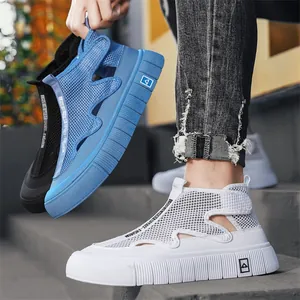 Zapatillas chunky de malla transpirable para hombre con diseño calado moderno para verano