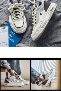 Stylish chunky platform sneakers shown in urban lifestyle and close-up detail views