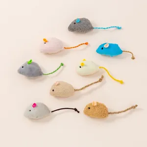 Simulation Mouse Catnip Toy Realistic Plush Cat Toy With Catnip Herb Filling Boredom Relief Interactive Pet Toy For Cats