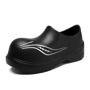 Zapatos de Chef Profesionales Hombre Mujer Antideslizantes Impermeables Resistentes al Aceite Zapatos de Trabajo EVA Suela Gruesa Cómodos