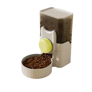 Automatische voerbak voor huisdieren met transparant reservoir voor katten en honden
