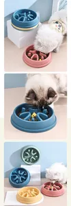 Professionelle Antischlingnapf für Hunde und Katzen zur Vermeidung von Verschlucken