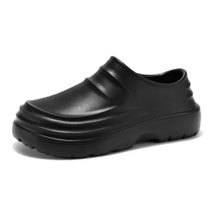 Waterdichte zwarte antislip chef-kok schoenen voor dames en heren, professioneel werk