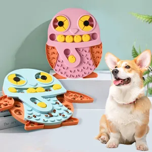 Gamelle anti-glouton en forme de pingouin pour chien avec modèle Corgi