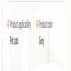 Productspecificaties van grijze pluche kattentunnel, geschikt voor alle huiskatten