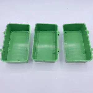 Kunststoff Vogelbadewanne Papagei Futternapf Hängendes Vogelkäfig Zubehör Wasserbox Rechteckige Vogelbadebox Vogelbedarf