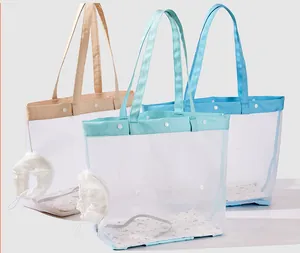Detailed view of breathable mesh pet carriers in various colors for summer travel.