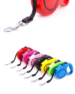 Automatische einziehbare Hundeleinen in vielen Farben mit robustem Nylonband Zubehör