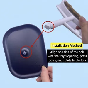 Instruction for assembling portable parrot training stand with tray