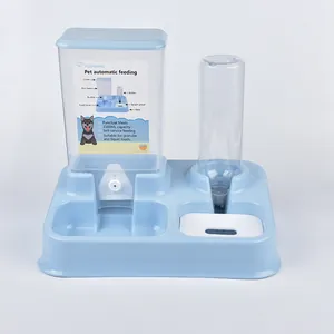 Distributeur automatique de nourriture et d'eau pour animaux, capacité de 3100 ml