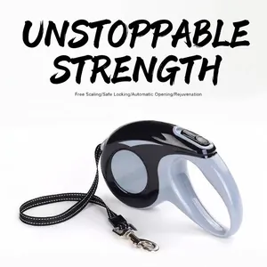 Automatische Einziehbare Hundeleine Ergonomischer Griff Ein Knopf Verriegelung Verstellbare Nylon Haustierleine Zum Spazierengehen Für Kleine Mittlere Große Hunde Katzen