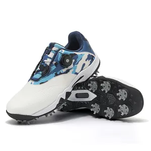 Chaussures de golf professionnelles ZG-01 pour hommes et femmes avec motif camouflage