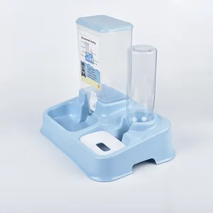 Distributeur automatique de nourriture et d'eau pour animaux avec capacité 3000 ml.