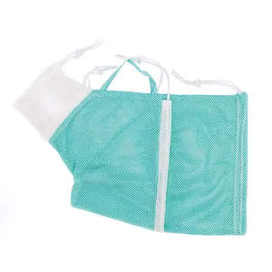 Bolsa de aseo de malla ajustable para gatos para baño y cuidado de las uñas