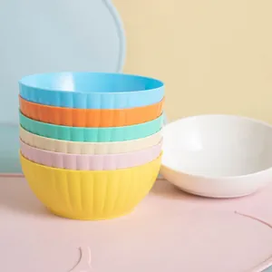 Ensemble de bols à nourriture colorés en céramique pour chats et chiens tons macarons