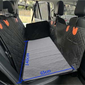 Tappetino trapuntato impermeabile per sedile posteriore auto, misura 140 cm x 65 cm