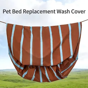 Housse de Rechange Lavable Universelle pour Panier de Chiens et Chats Quatre Saisons en Polyester Protecteur de Canapé pour Animaux Respirant Imperméable