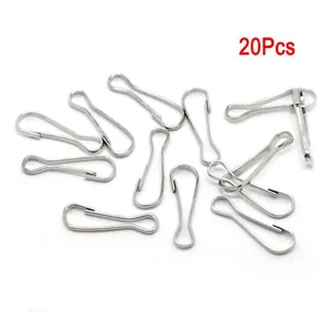 Stainless Steel Parrot Buckle Thickened Bird Leash Anklet Connector Pet Bird Foot Chain Accessories