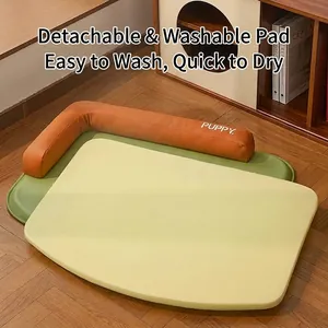 Waterproof removable summer pet cooling mat for large dogs and cats in a home setting