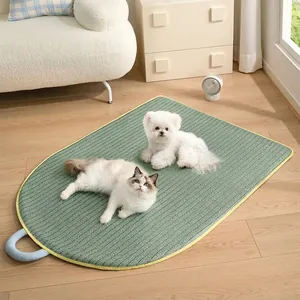 Große atmungsaktive Kühlmatte für Katzen und kleine Hunde im Sommer für den Innenbereich