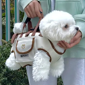 Portable Pet Carrier Bag Breathable Oxford Fabric Cat Dog Backpack For Travel Outdoor Walking Crossbody Bag HIPIPET