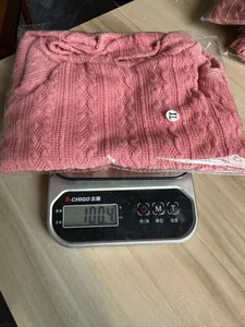 Kuscheliger rosa Strickpullover für Haustiere, Größe XL, Gewicht 100,4g für den Winter