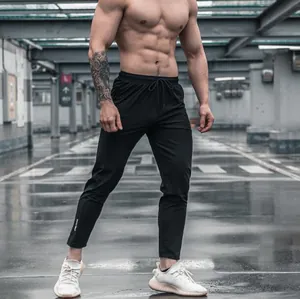 Men's Slim Fit Quick-Dry Sports Joggers Breathable Elastic Waist Tracksuit Bottoms Running Fitness Training Sweatpants