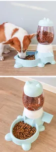 Distributeur automatique de croquettes avec système de pression et bol puzzle interactif