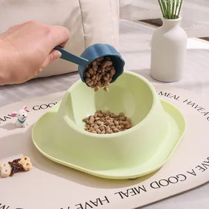 Bol pour animaux anti-fourmis pour chiens et chats avec pelle à nourriture