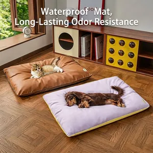 Waterproof Dog Bed Mat For Large Dogs Four Seasons Universal Pet Sleeping Cushion Washable Scratch Resistant Pet Supplies