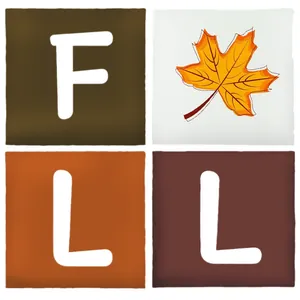 Decorative fall harvest cushion cover with maple leaf and letters printed design