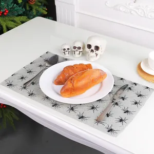 Σουπλά Halloween με σχέδιο ιστού αράχνης για τρομακτική διακόσμηση τραπεζιού