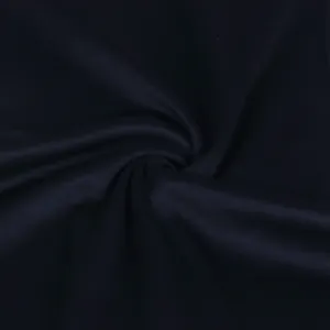 Macro photography of black elastic dress fabric showing fine texture and spiral folds