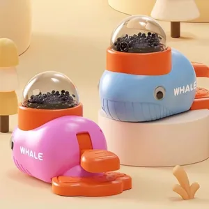 Interactive Pet Feeder Toy For Dogs Cats Whale Duck Shape Puzzle Slow Feeder Dispenser For Boredom Relief IQ Training Plastic Animal Interactive Treat Toy