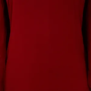 Macro close-up showing the fine texture of high-quality burgundy red dress fabric